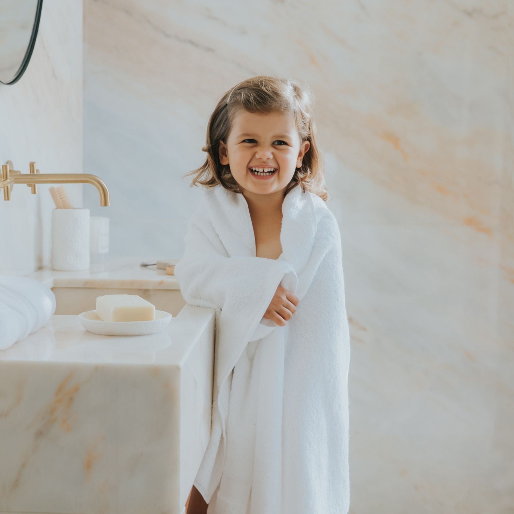 Kid's towel - Almonda in 100% Cotton 500 GSM