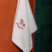 Face towel with horse embroidery - Torres Novas