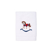 Face towel with horse embroidery - Torres Novas