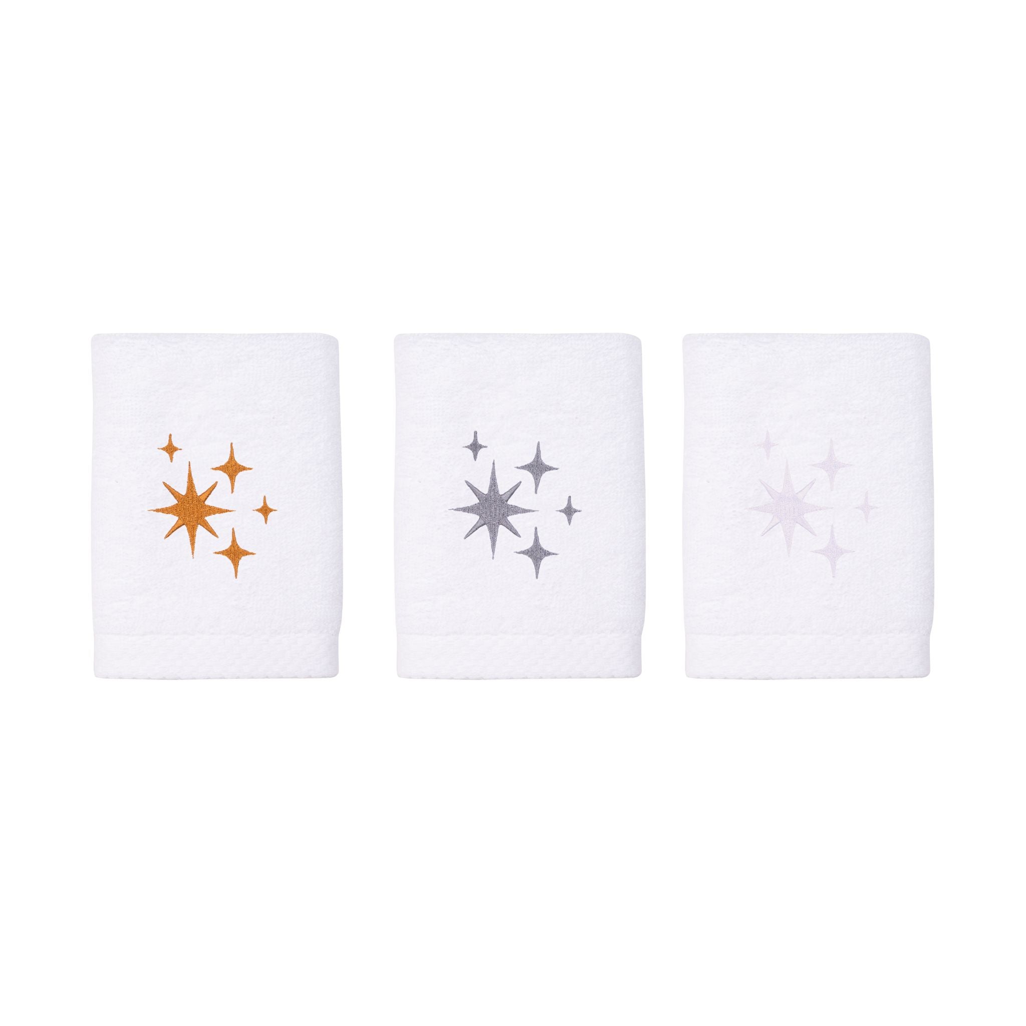 Face towel with stars embroidery - Torres Novas