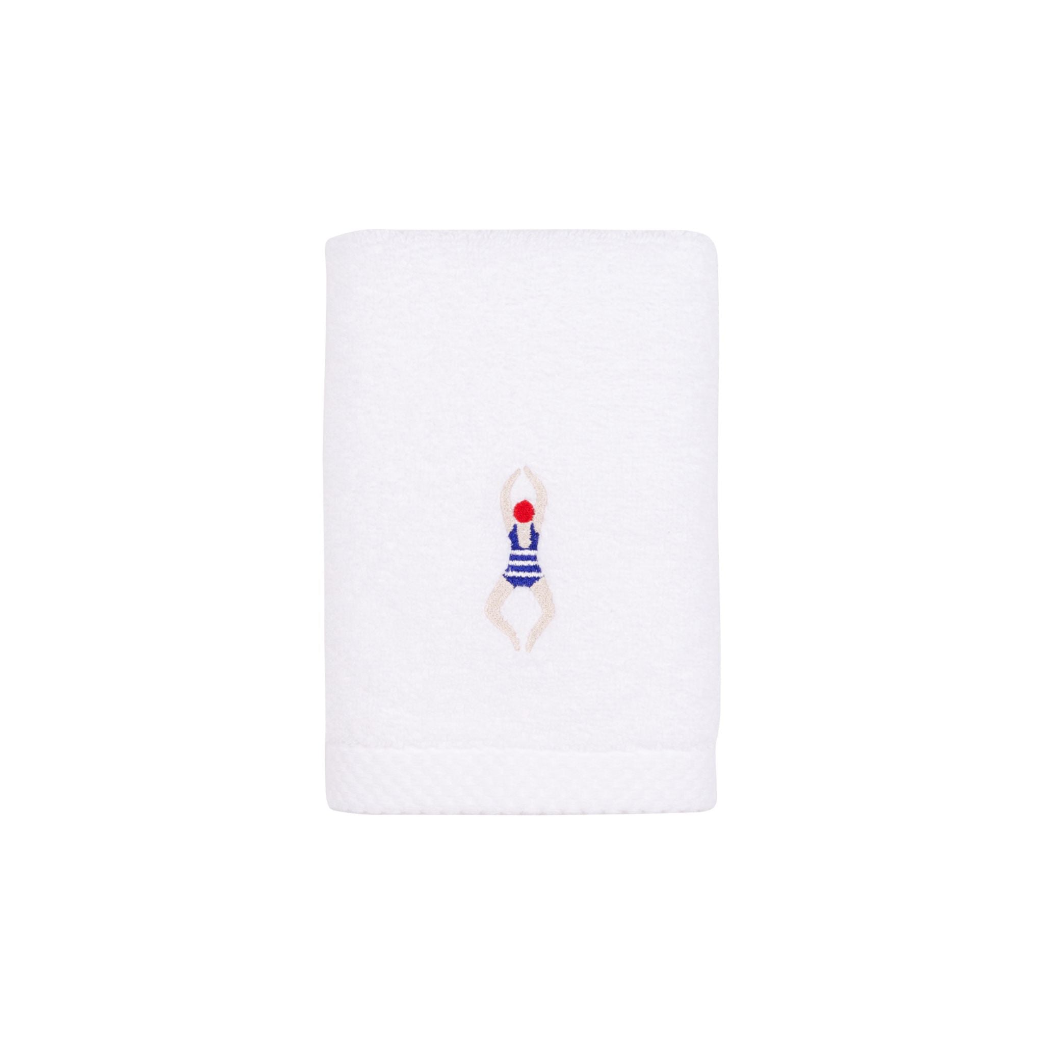 Luxus face towel & hand towel with retro sportsmen - Torres Novas