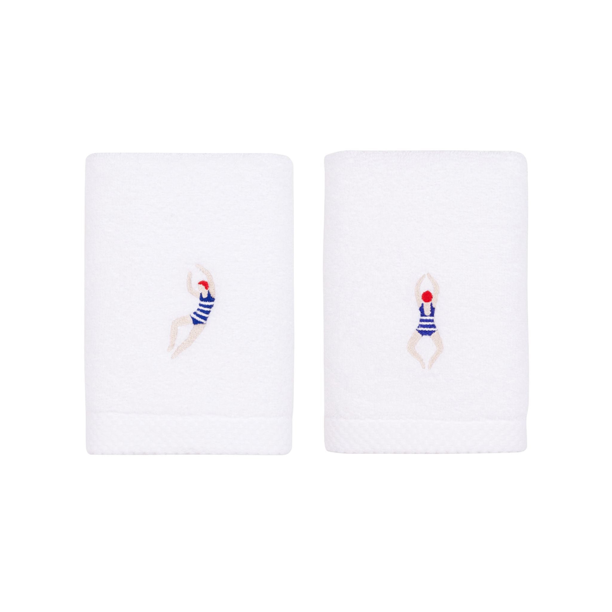 Luxus face towel & hand towel with retro sportsmen - Torres Novas