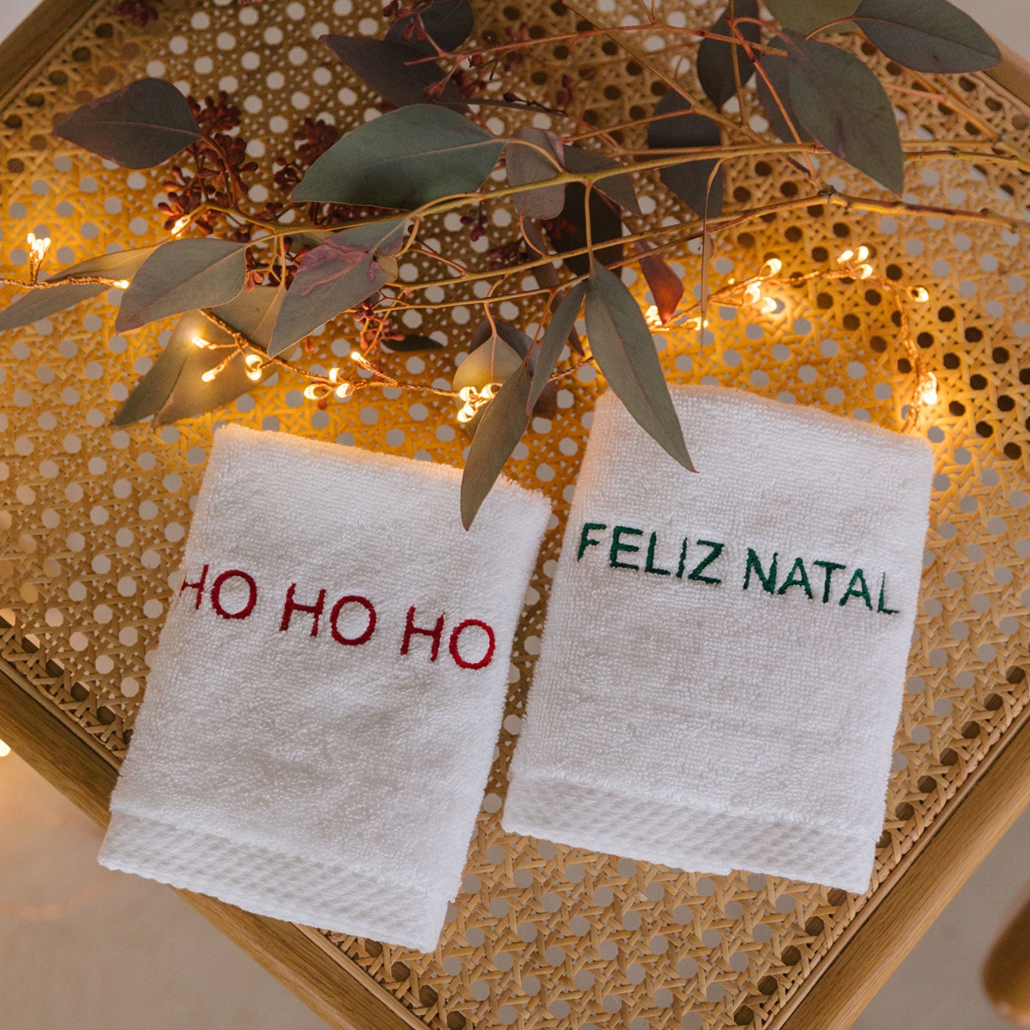 Christmas face towel - Torres Novas