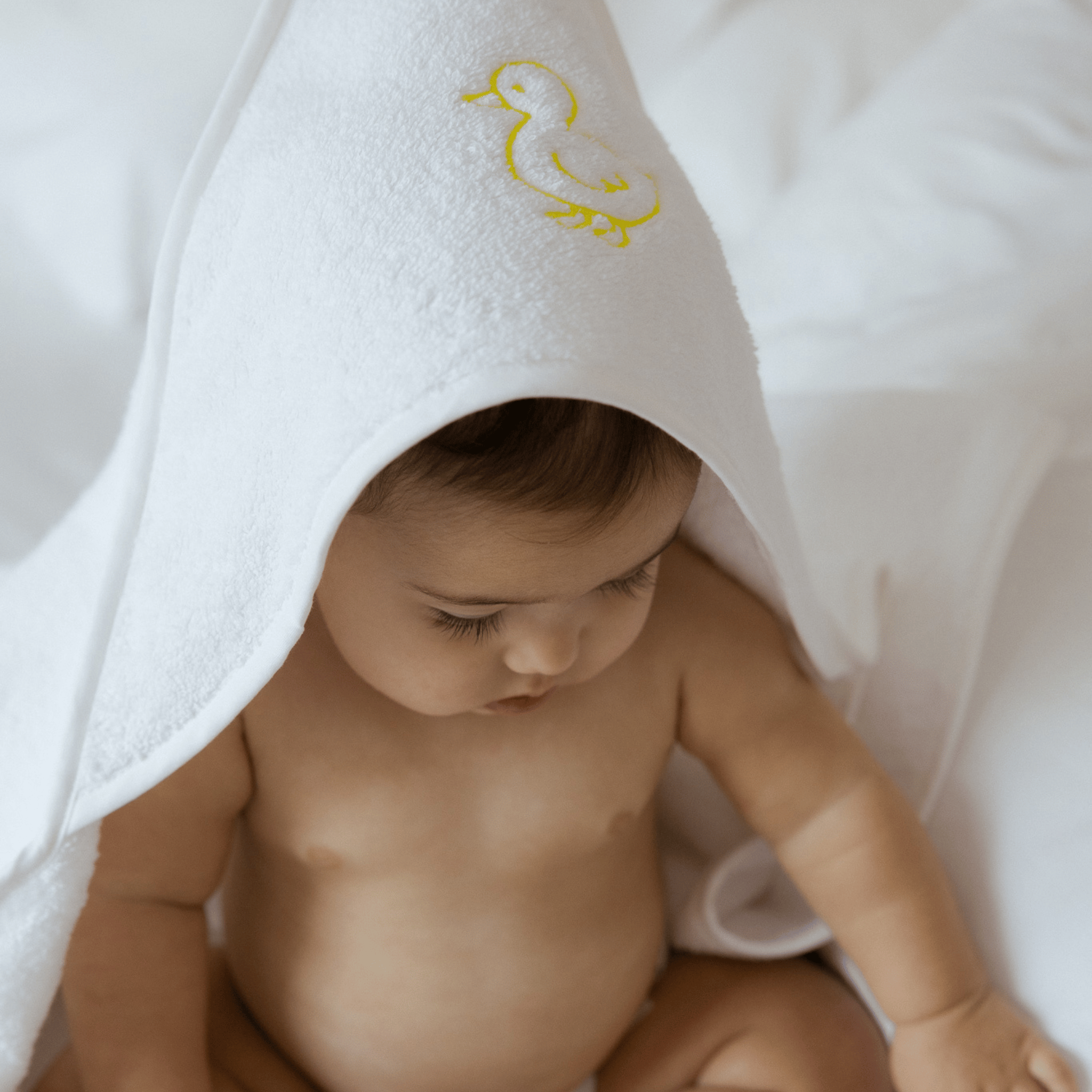 Baby towel Mira with embroidery