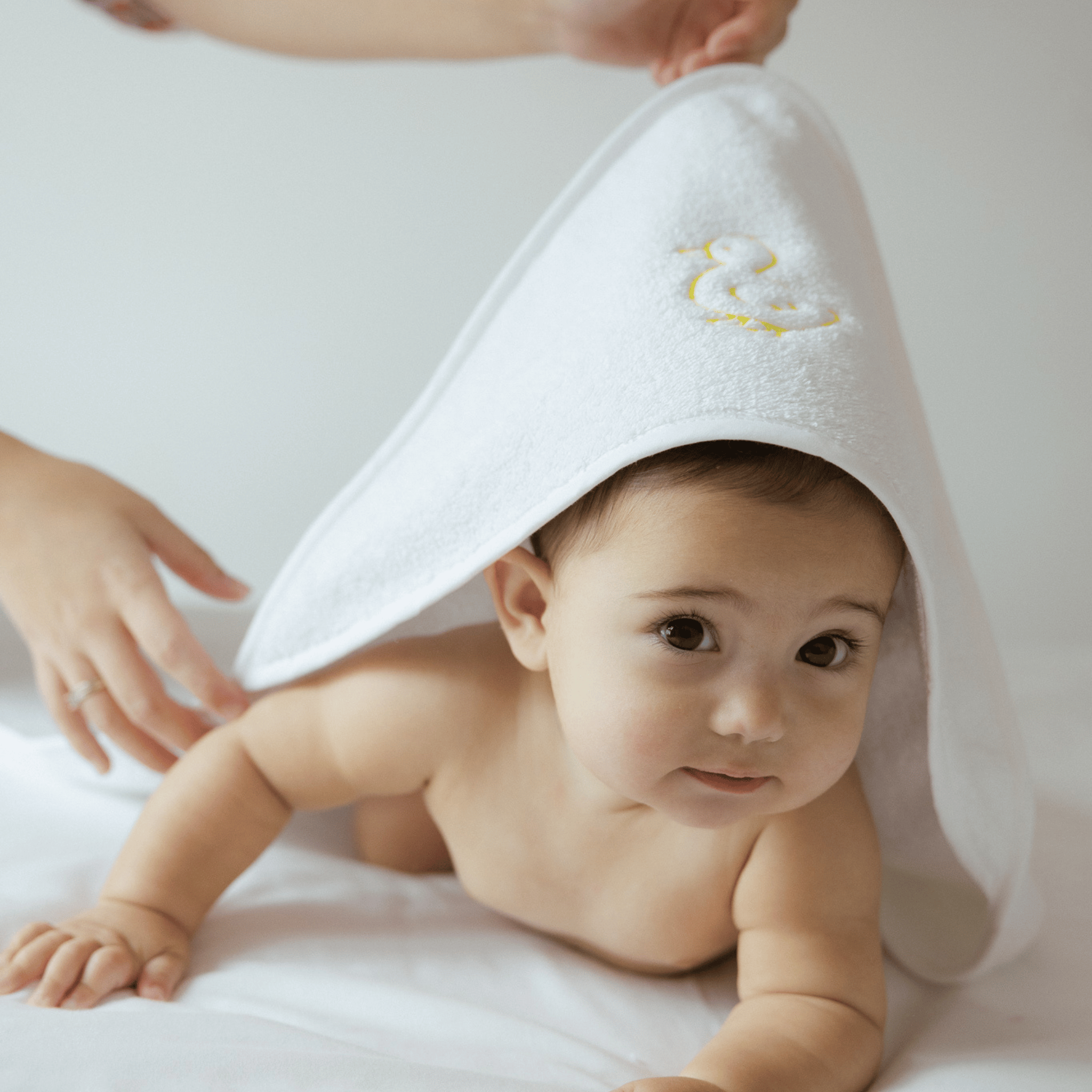 Baby towel Mira with embroidery