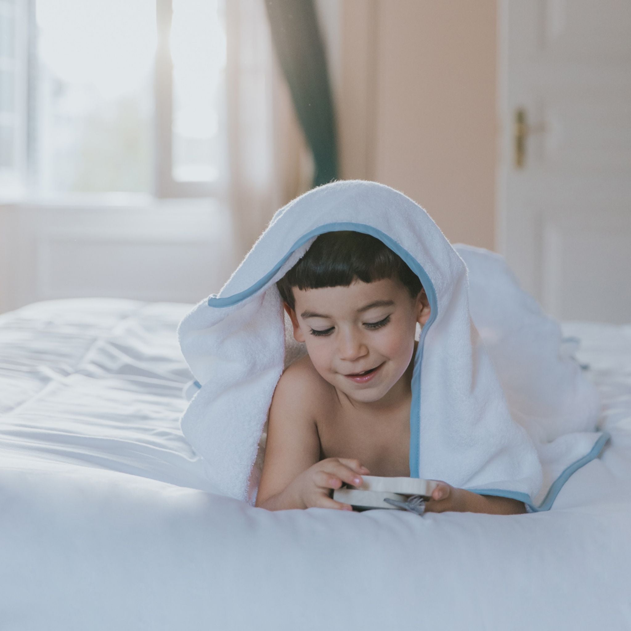 Kid's towel - Mira in Organic Cotton 600 GSM