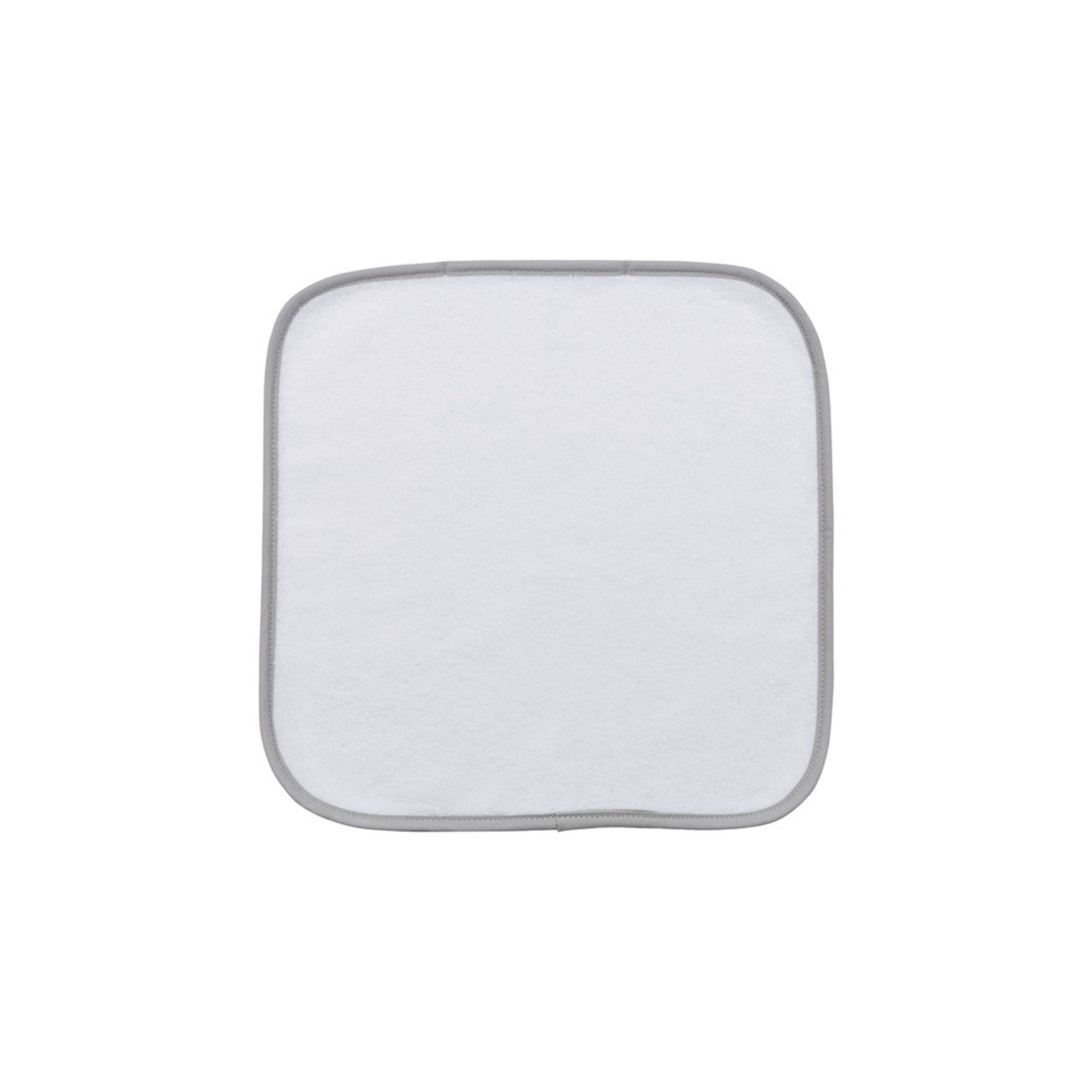 Silver grey Mira face towel - Torres Novas
