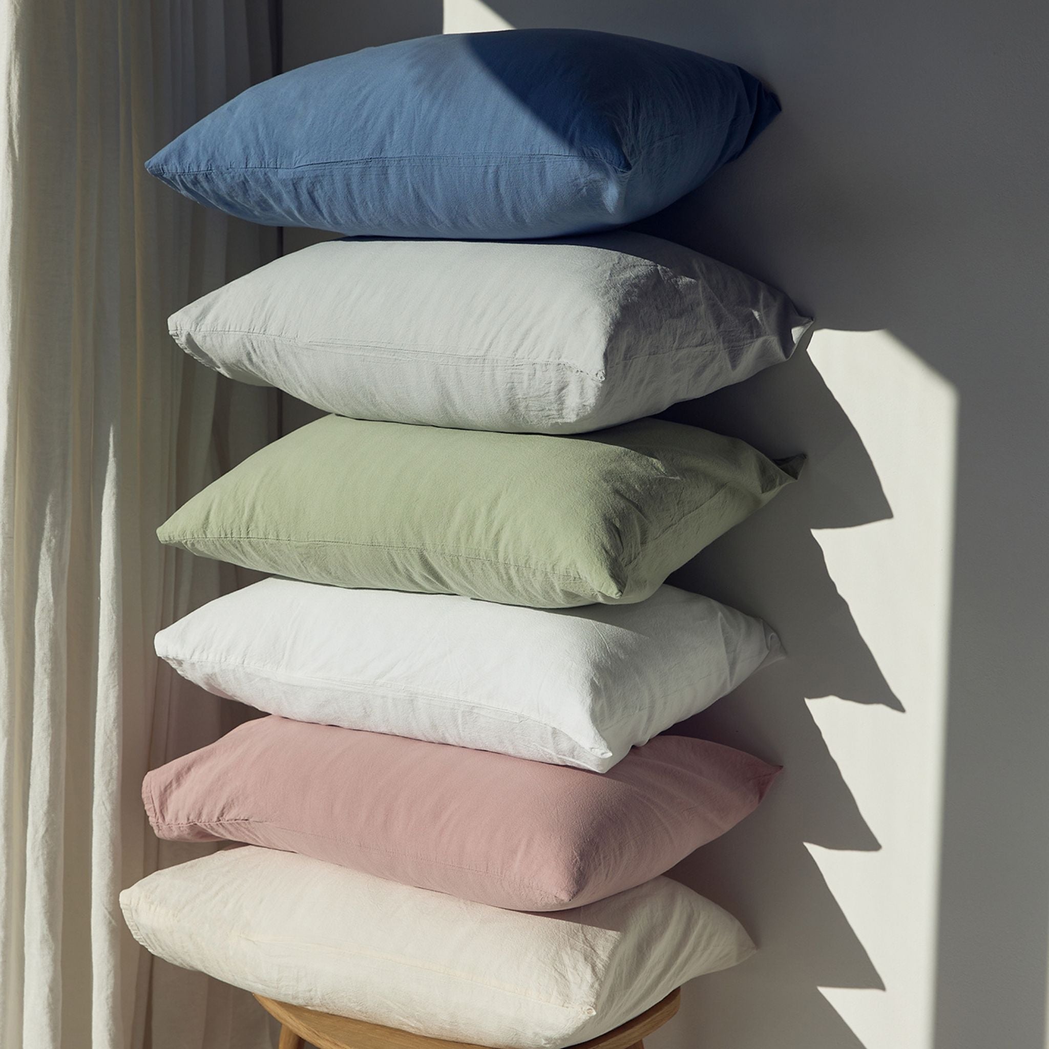 Silver grey Tavira Washed Cotton - Torres Novas