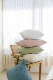 Old pink Santa Luzia Waffle Bedspreads - Torres Novas