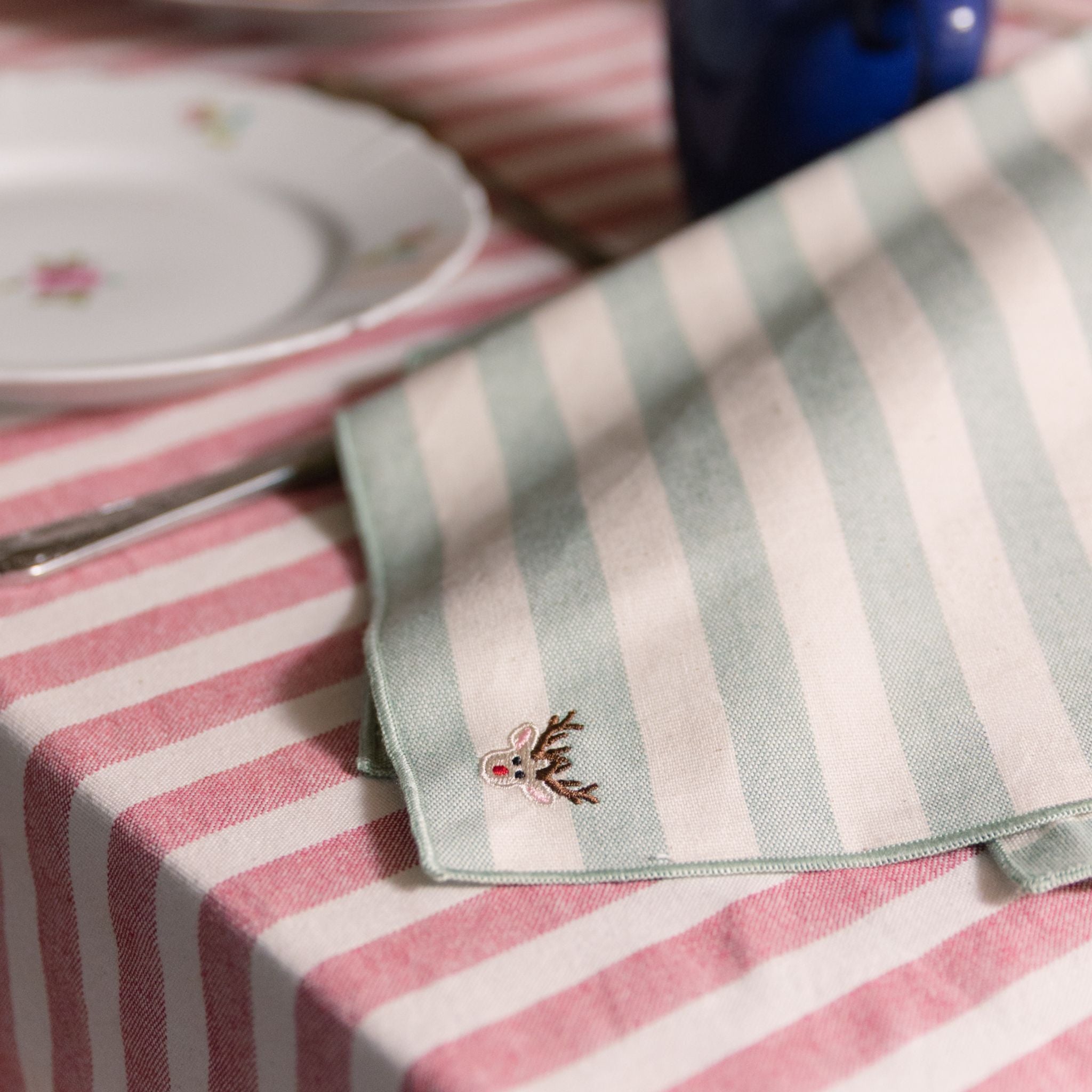 Barra napkins with small christmas embroidery - Torres Novas