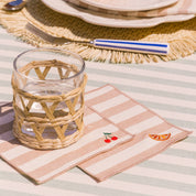 Barra napkins with fruit embroidery