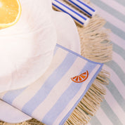 Barra napkins with fruit embroidery