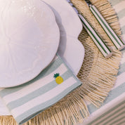 Barra napkins with fruit embroidery