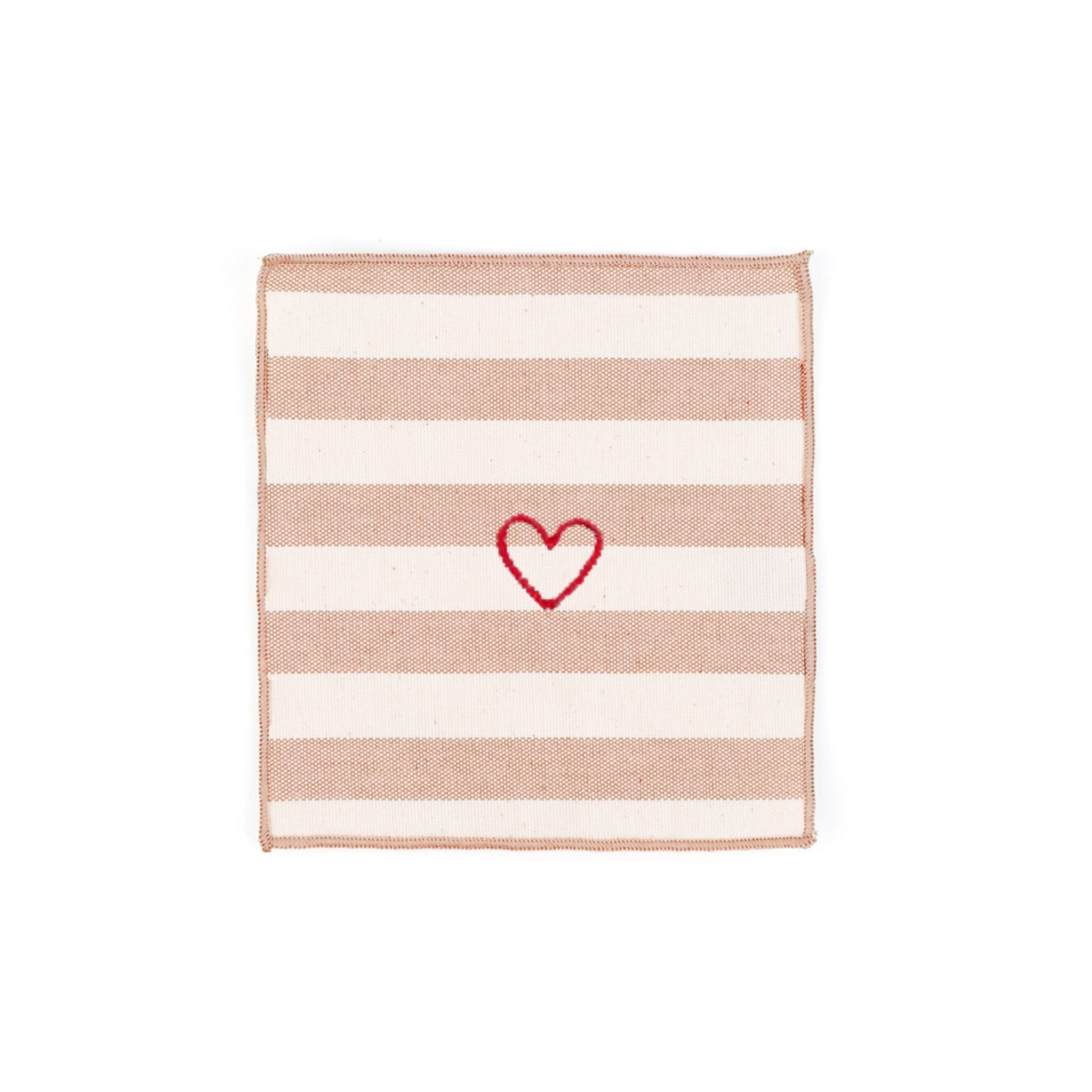 Barra Napkins with heart embroidery - Torres Novas