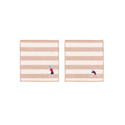 Barra napkin with retro sportsmen