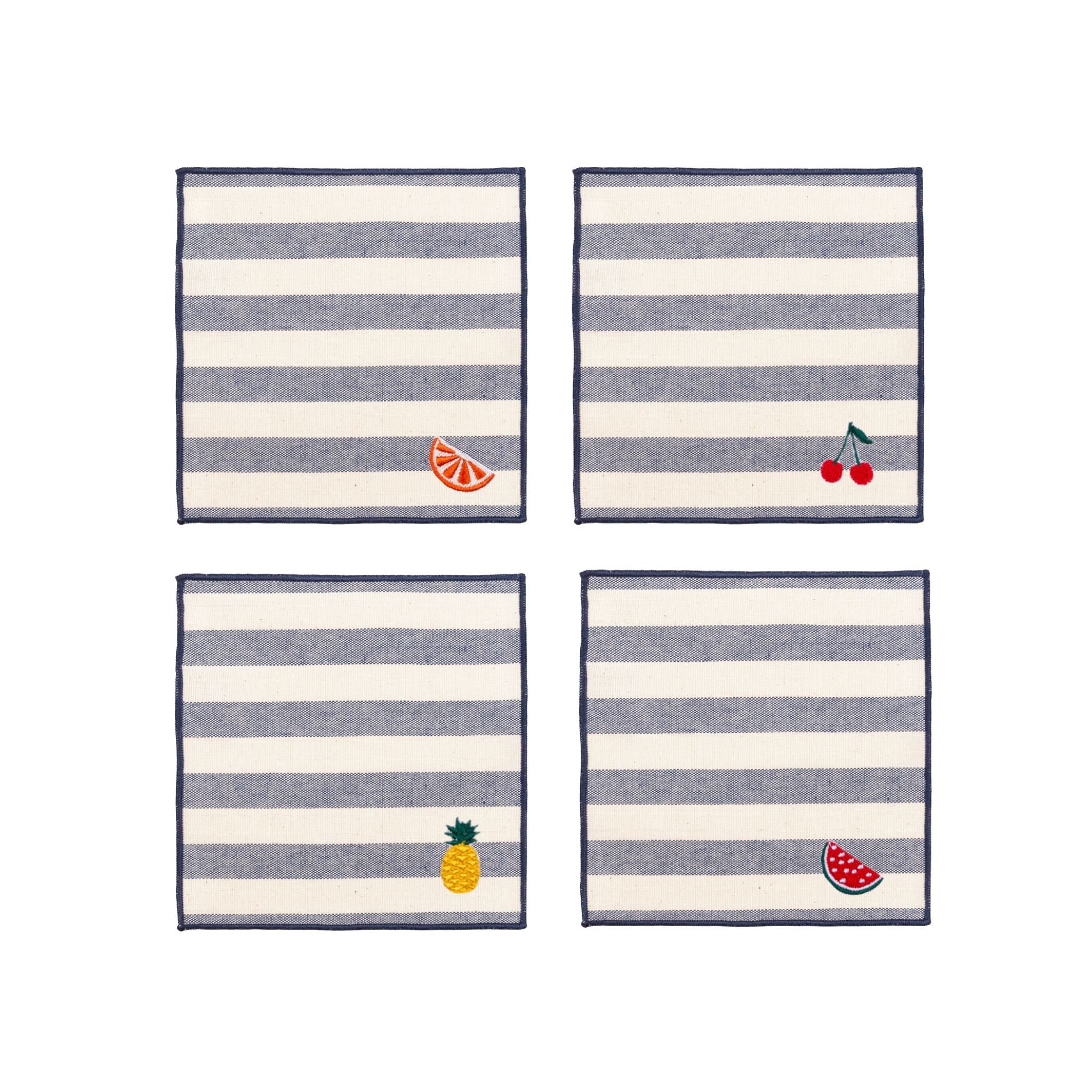 Barra napkins with fruit embroidery - Torres Novas