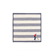 Barra napkin with retro sportsmen