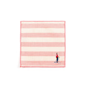 Barra napkin with retro sportsmen