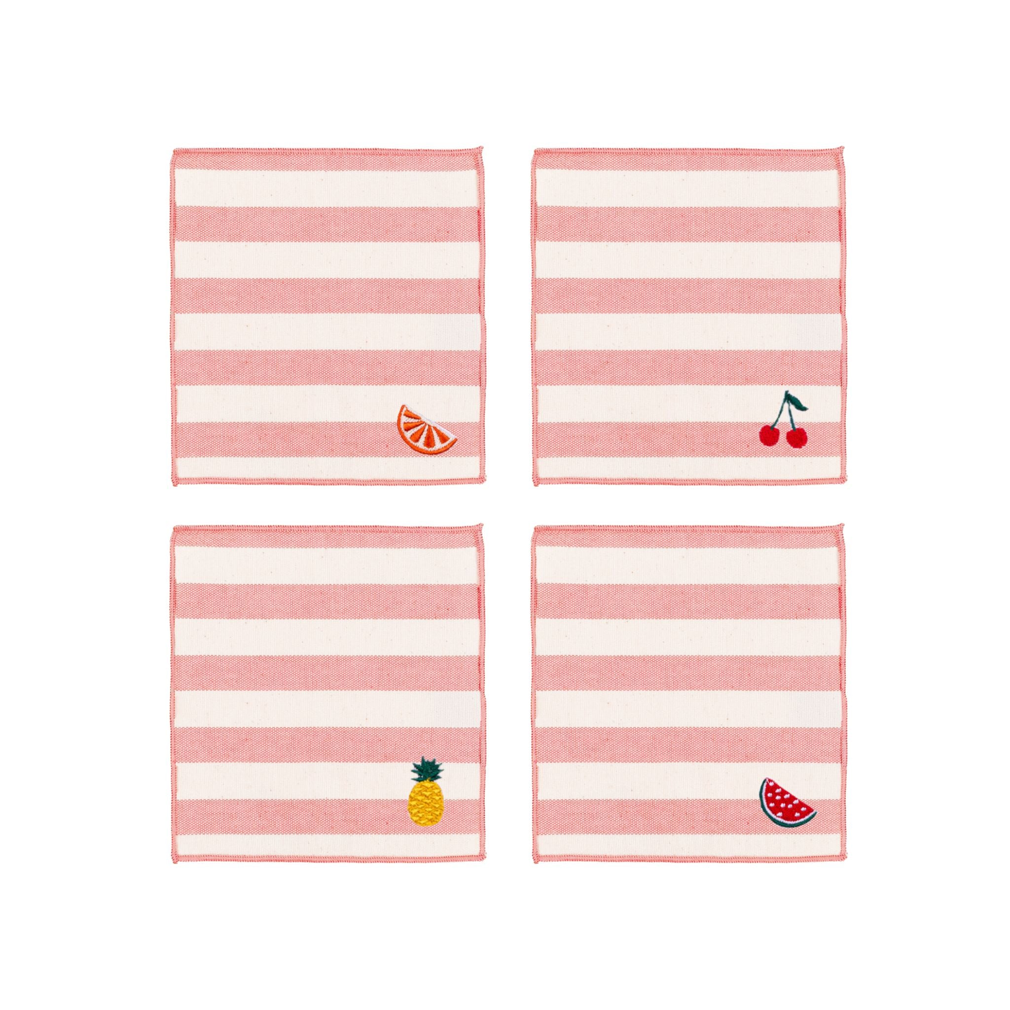 Barra napkins with fruit embroidery - Torres Novas