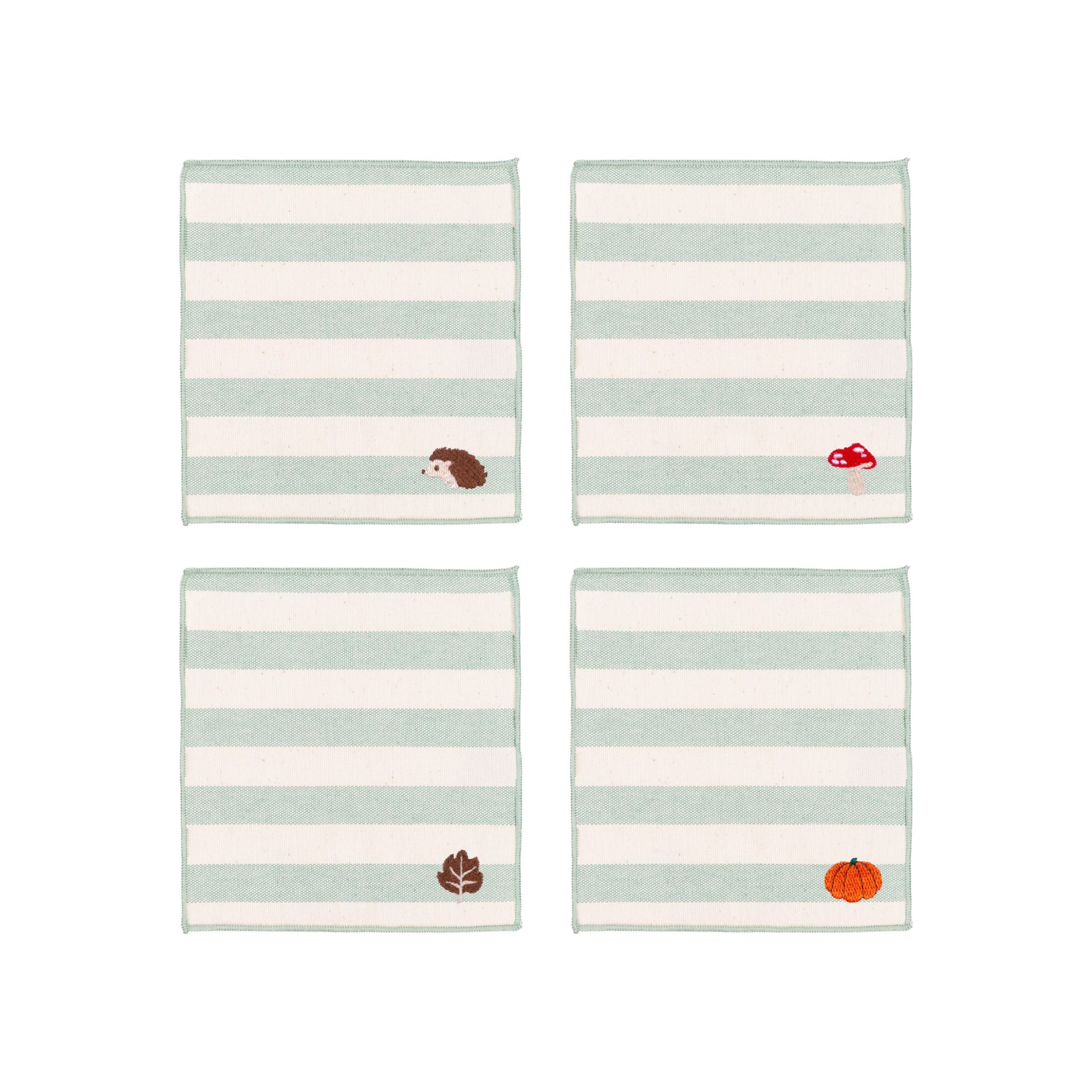 Barra Napkins with autumn embroidery