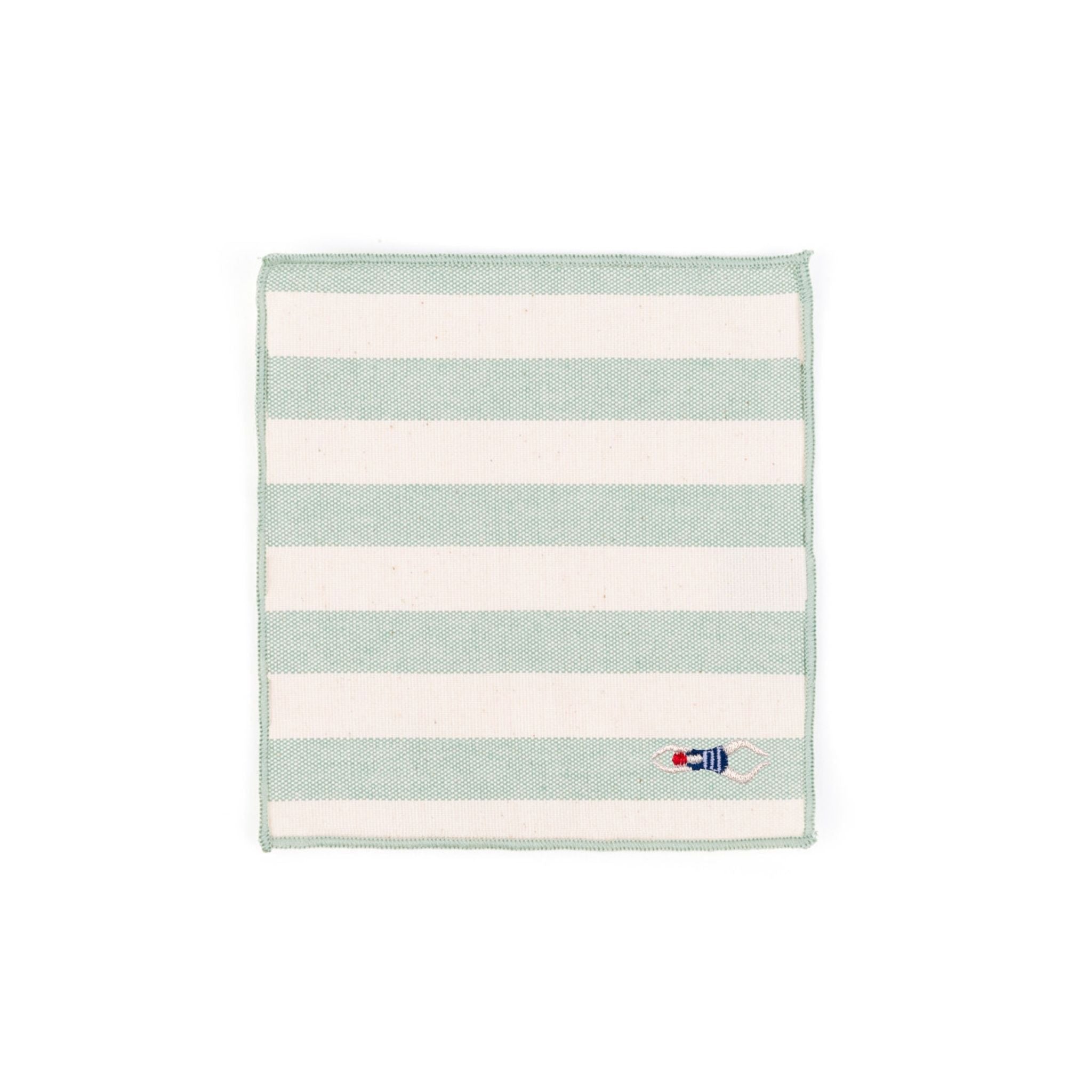 Barra napkin with retro sportsmen