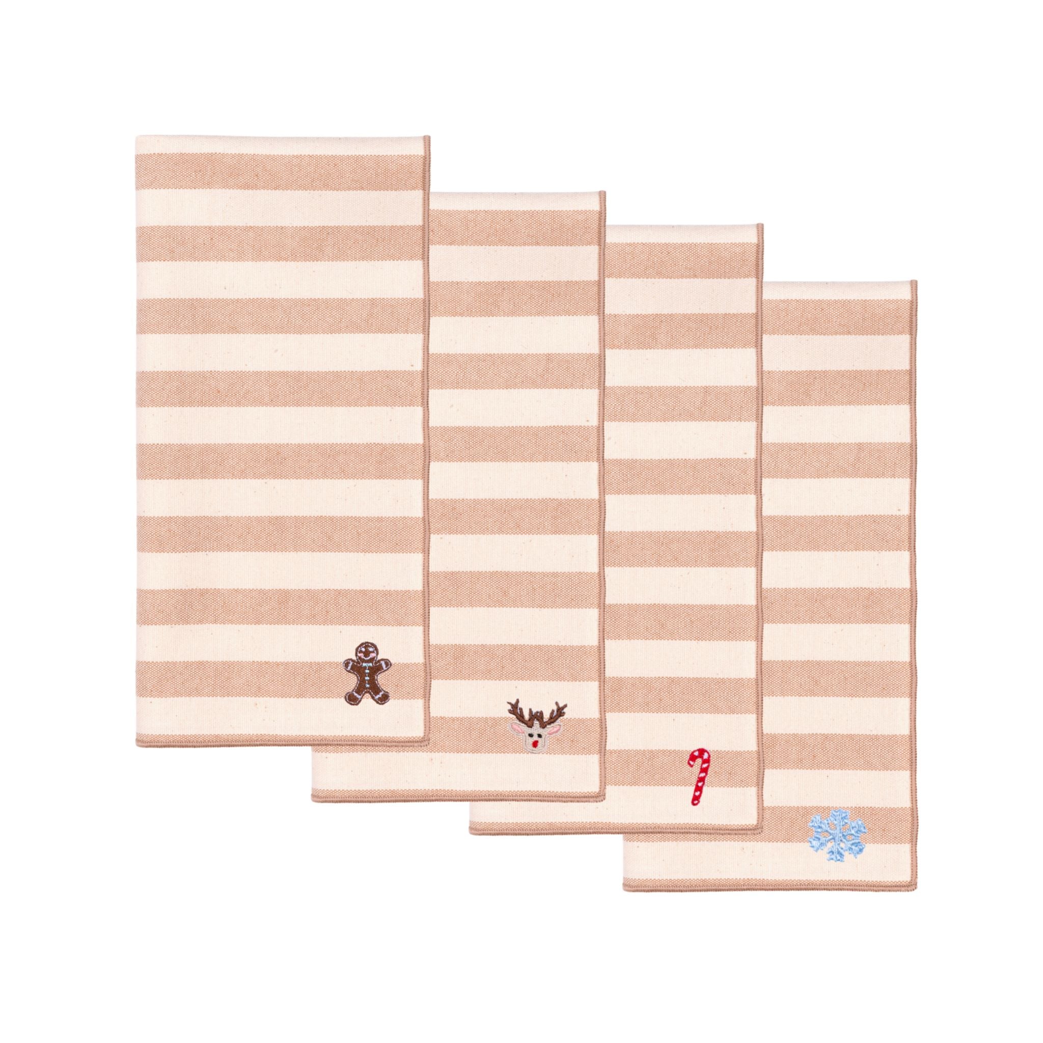 Barra napkins with small christmas embroidery - Torres Novas