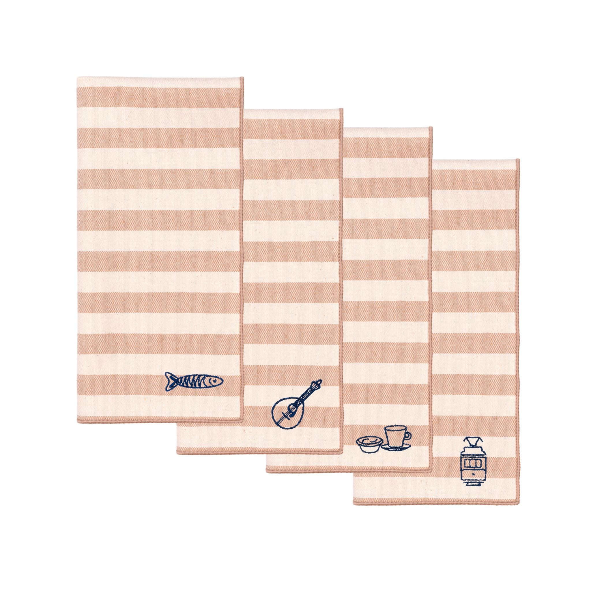 Barra napkins with portugal embroidery