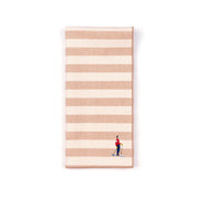 Barra napkin with retro sportsmen