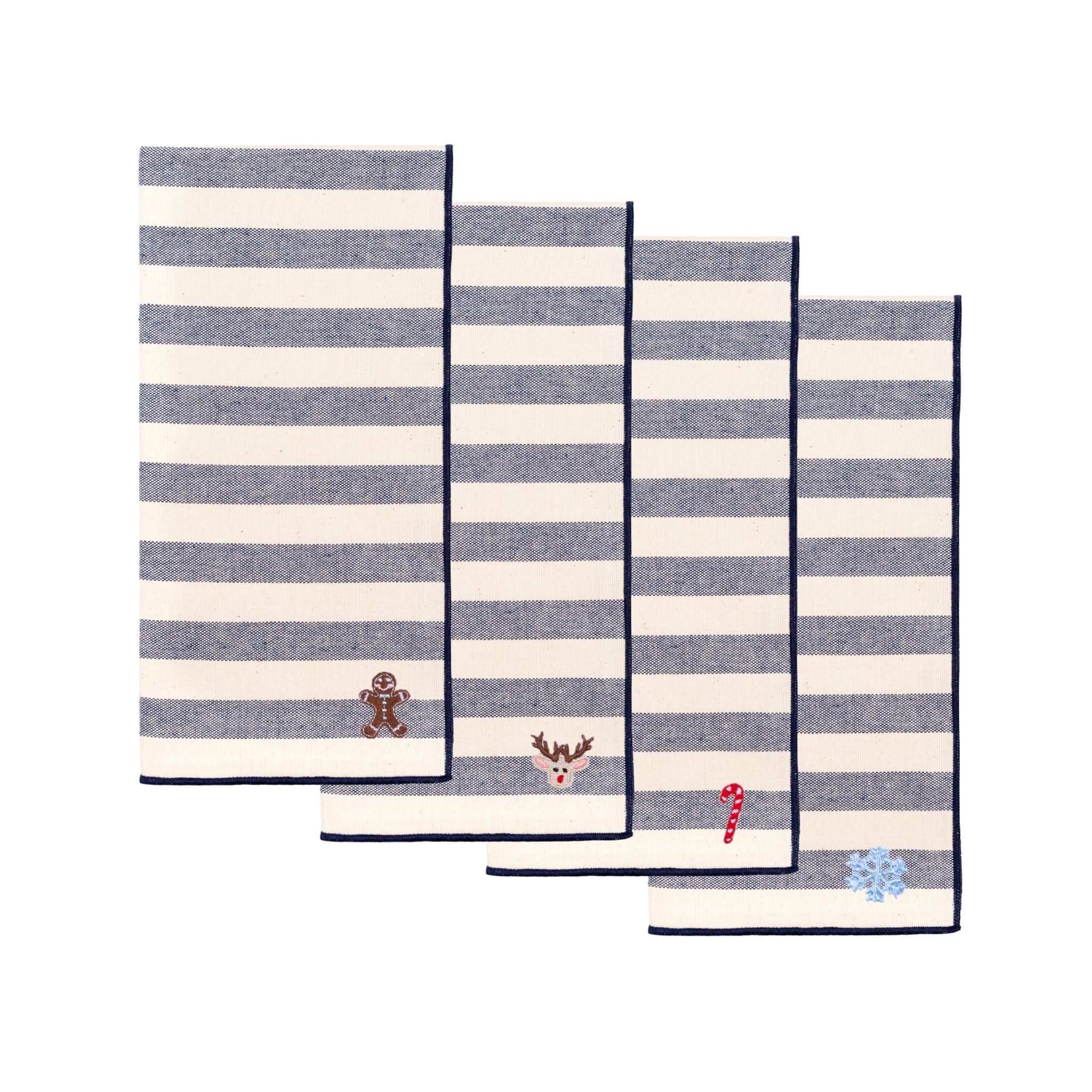 Barra napkins with small christmas embroidery - Torres Novas