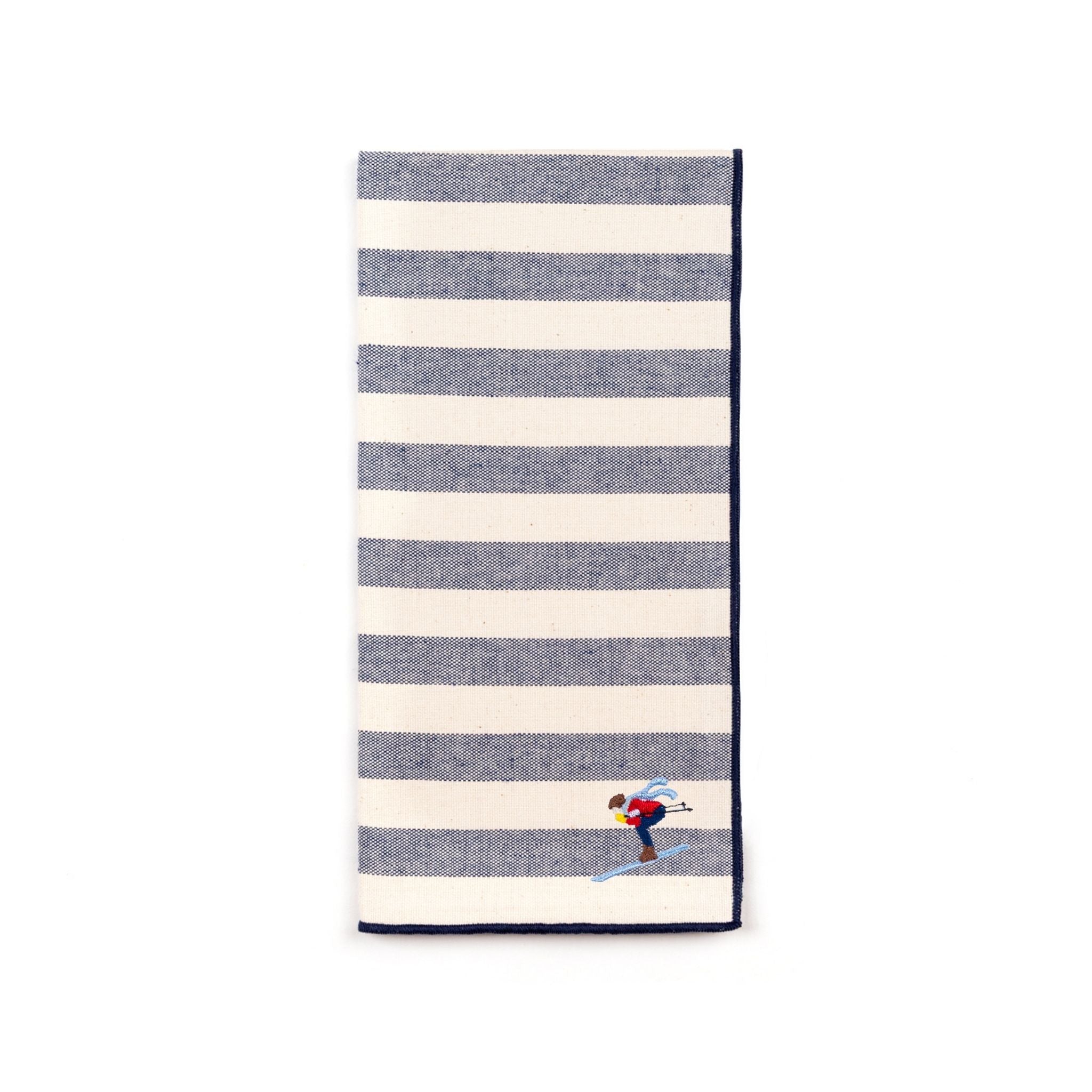 Barra napkin with retro sportsmen