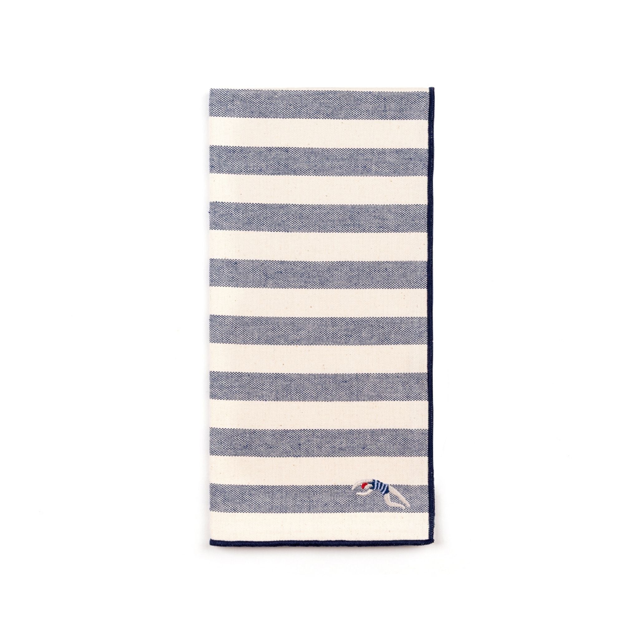 Barra napkin with retro sportsmen