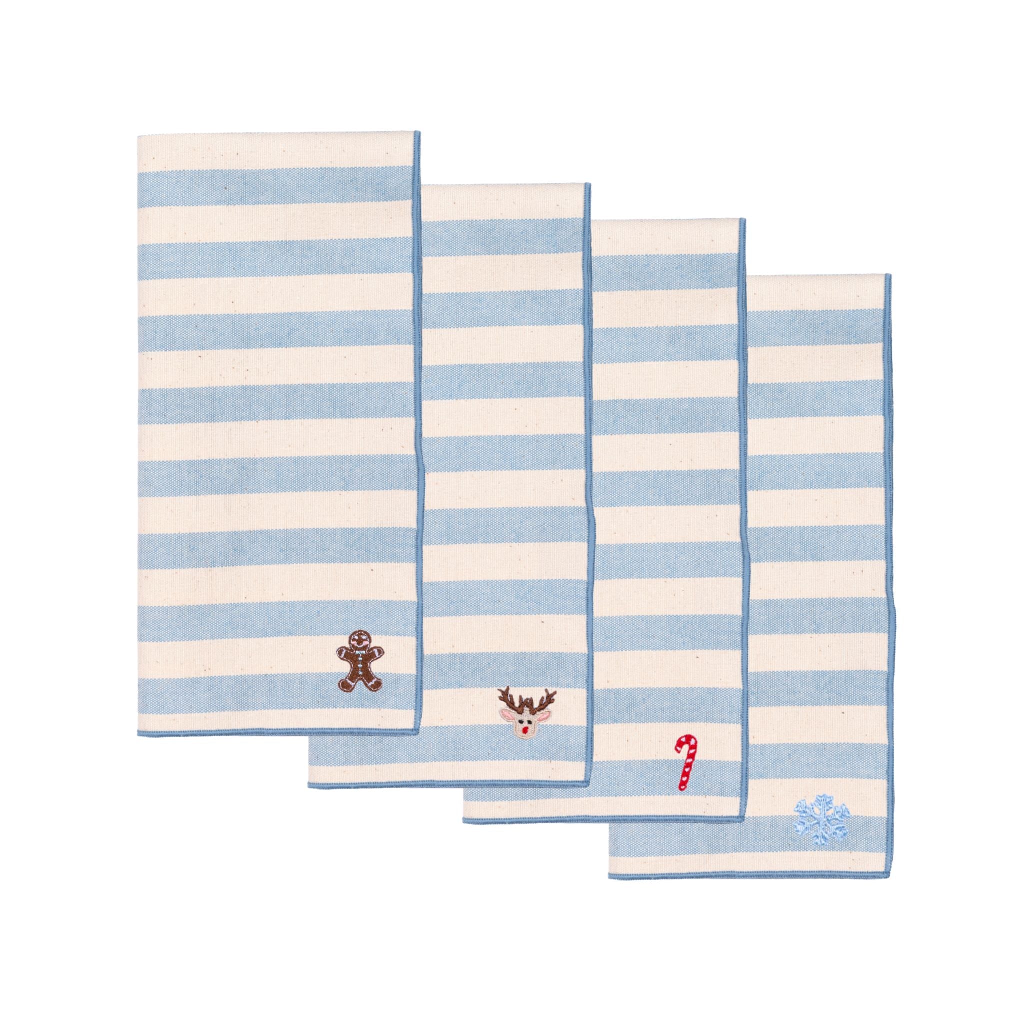 Barra napkins with small christmas embroidery - Torres Novas