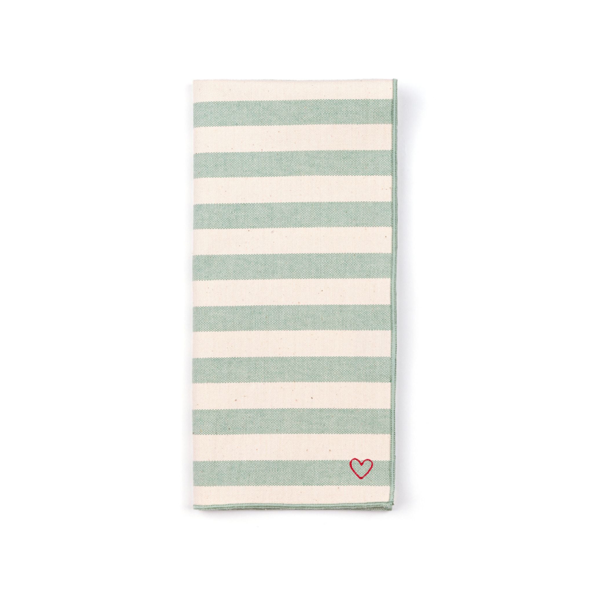 Barra Napkins with heart embroidery - Torres Novas