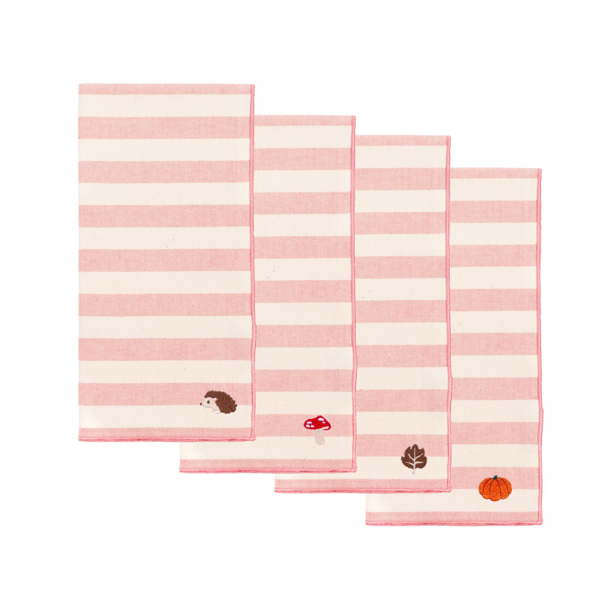 Barra Napkins with autumn embroidery
