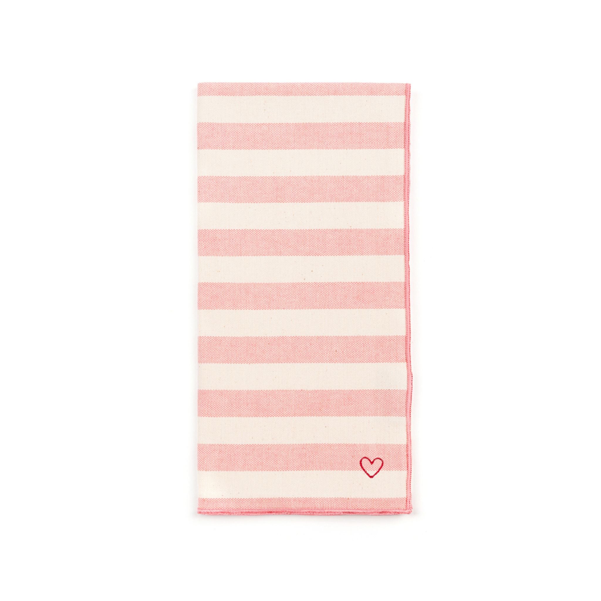 Barra Napkins with heart embroidery - Torres Novas
