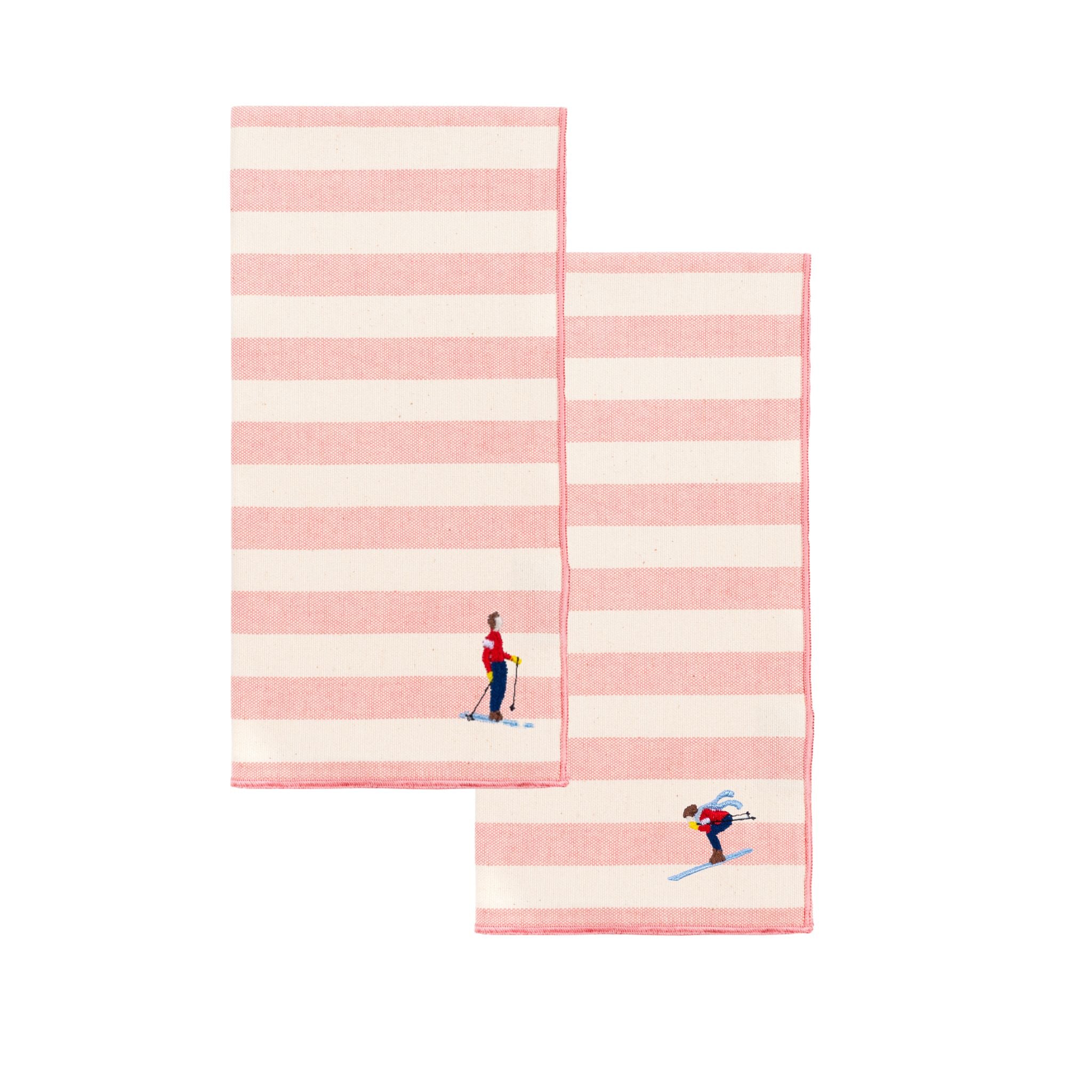 Barra napkin with retro sportsmen