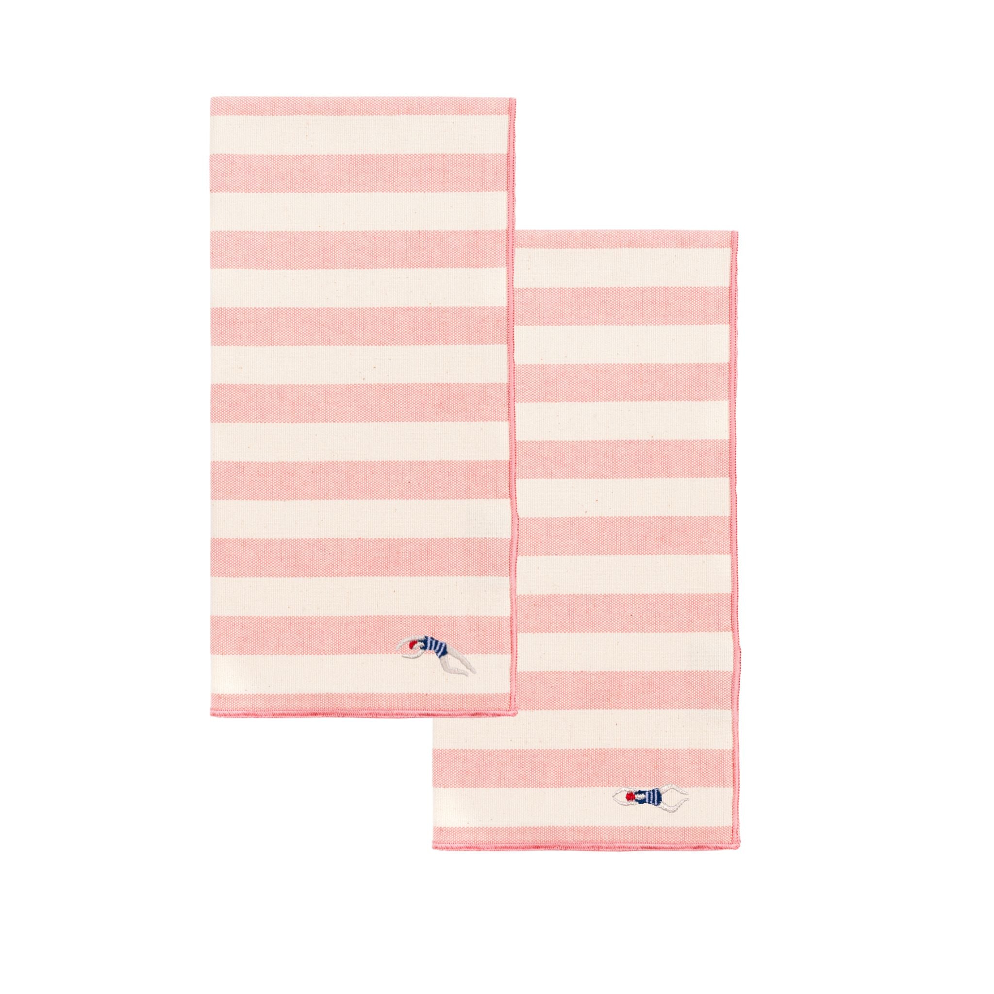 Barra napkin with retro sportsmen