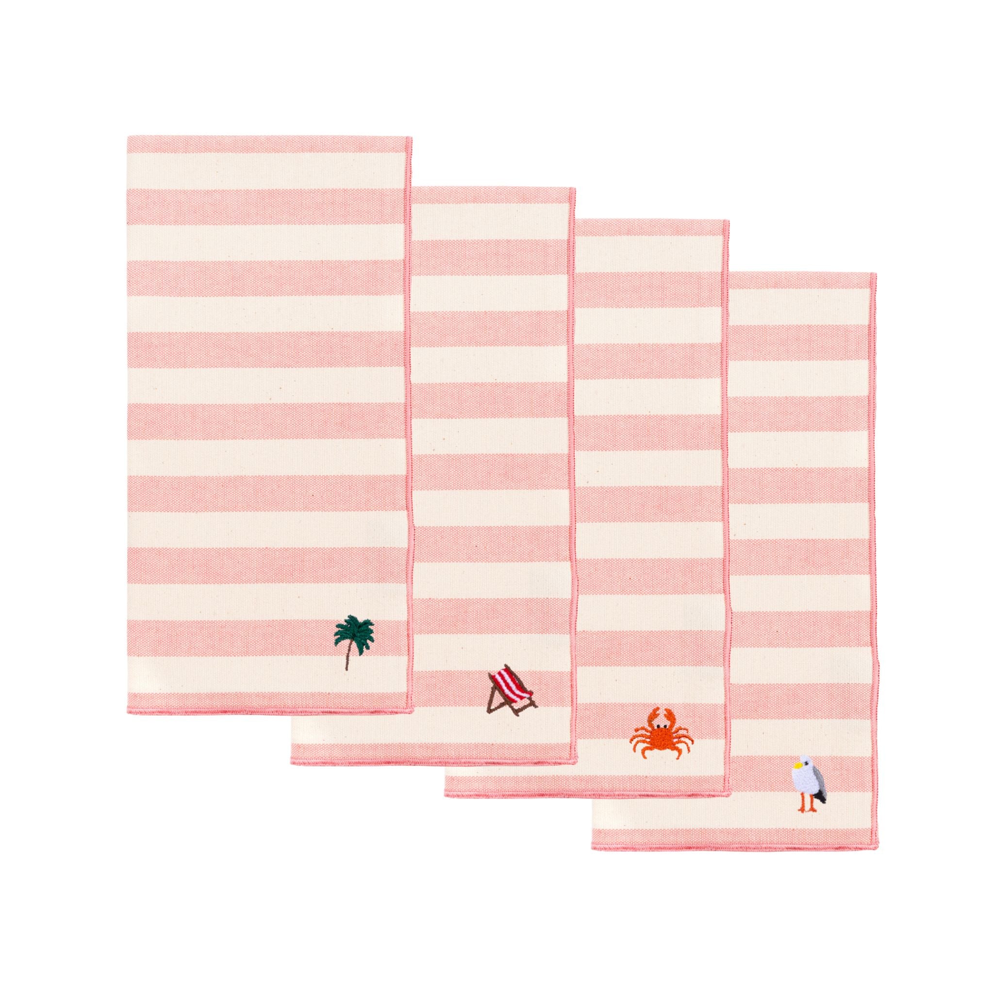 Barra Napkins with summer embroidery - Torres Novas