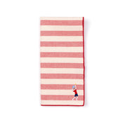 Barra napkin with retro sportsmen