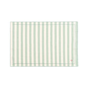 Barra cotton table linen with embroidered hearts