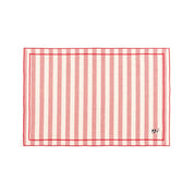 Barra cotton table linen with embroidered farm animals