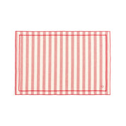 Barra cotton table linen with embroidered hearts