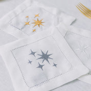 Mafra linen with stars embroidery - Torres Novas