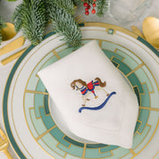 Mafra linen with horse embroidery - Torres Novas