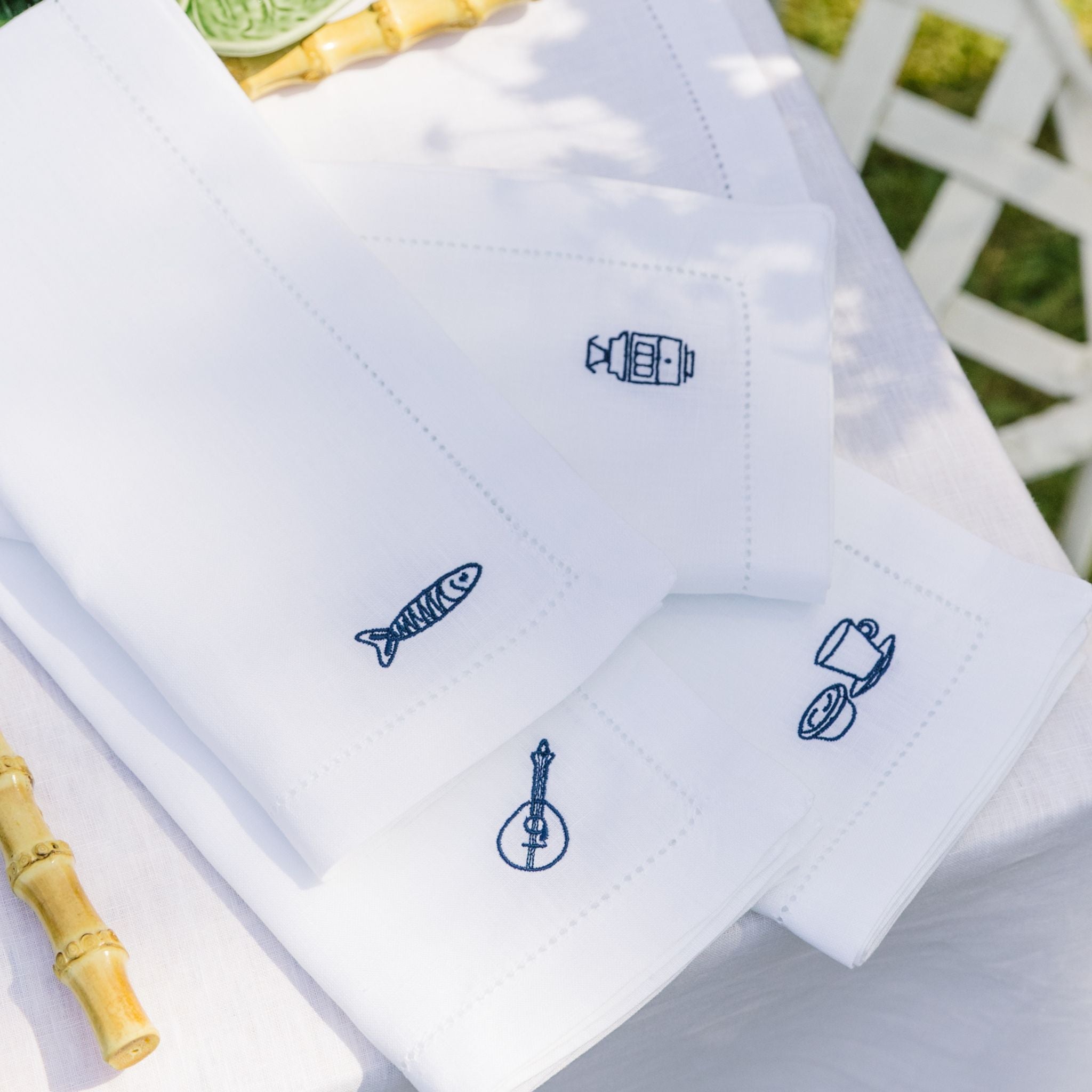 Mafra napkins with portugal embroidery