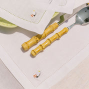 Mafra linen Napkins with summer embroidery - Torres Novas