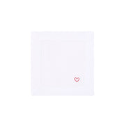 Mafra cotton table linen with heart embroidery - Torres Novas