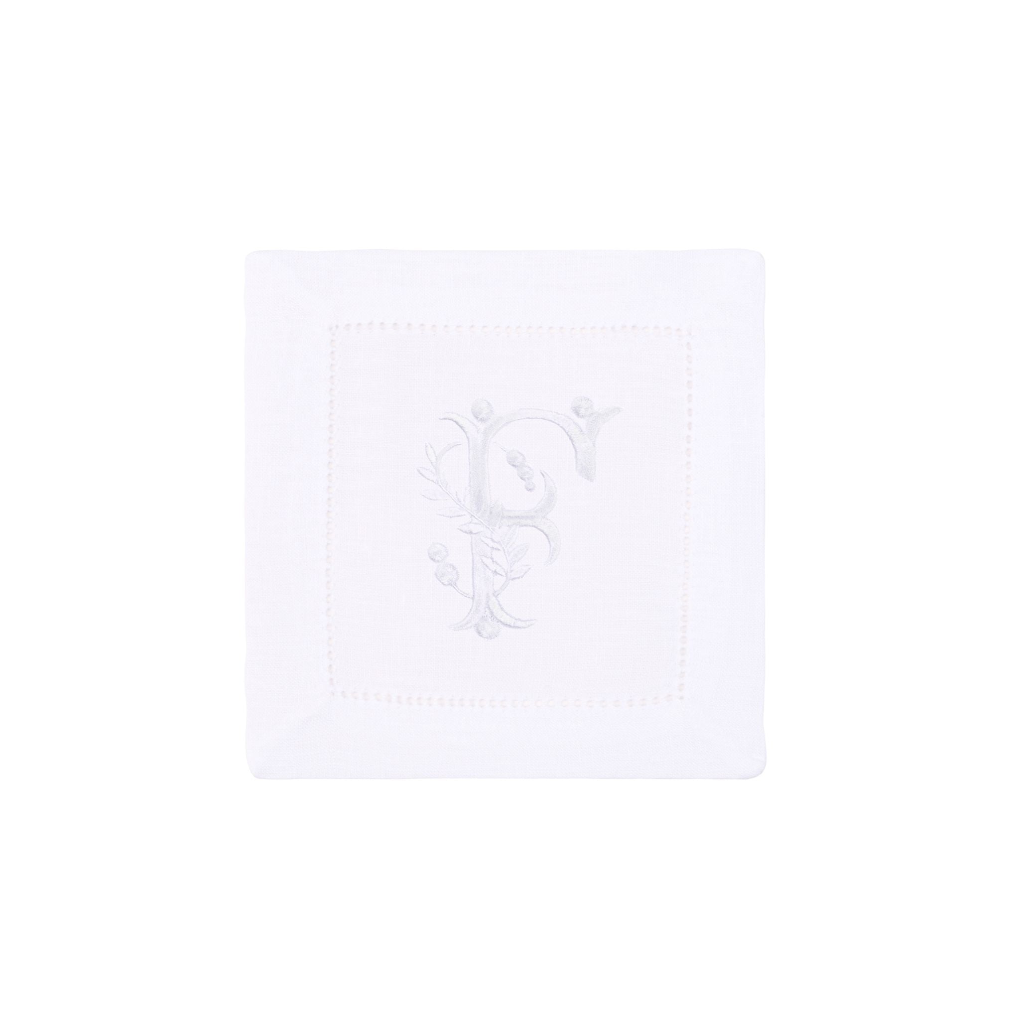 Mafra cotton letter embroidery napkins - Torres Novas