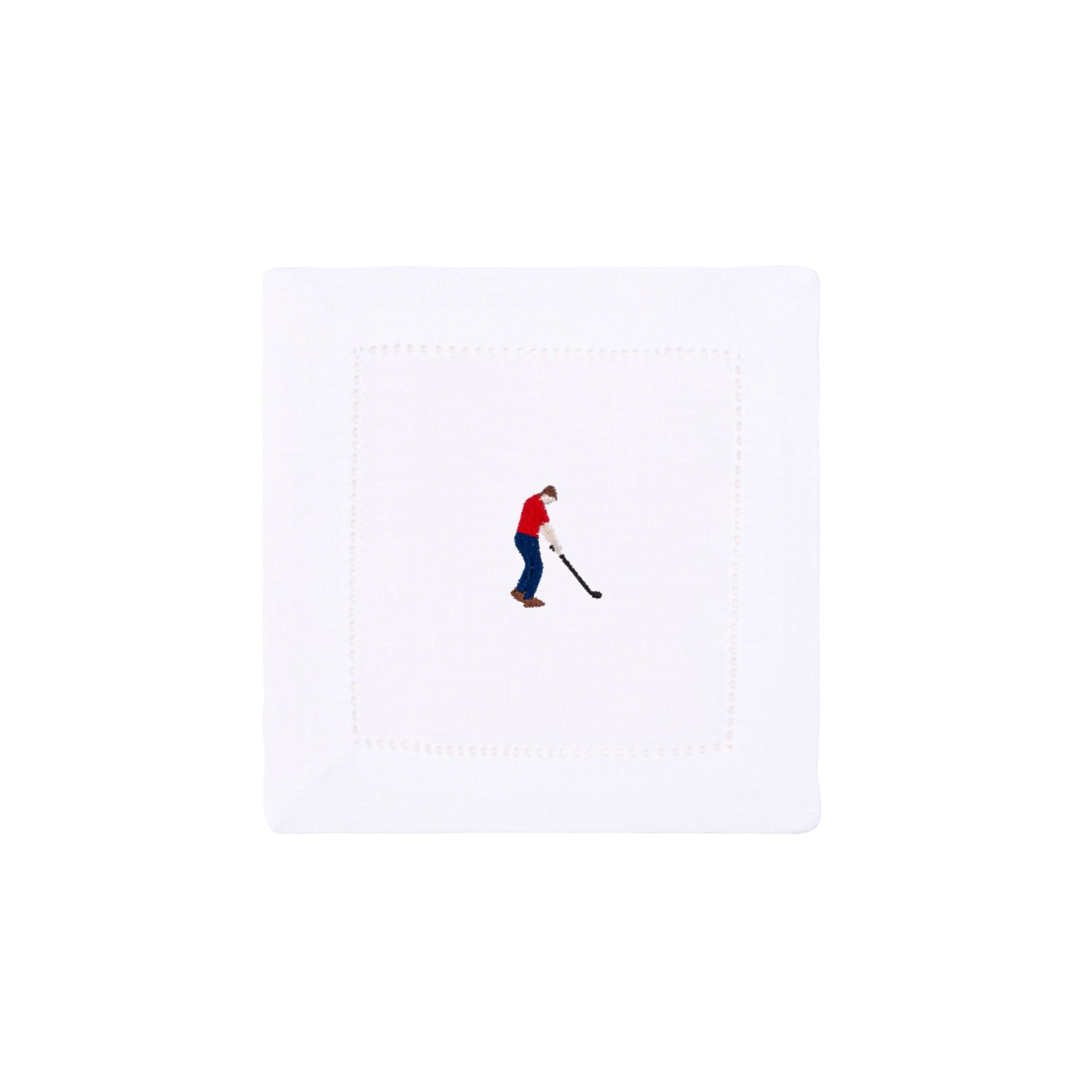 Mafra cotton napkins with retro embroidery