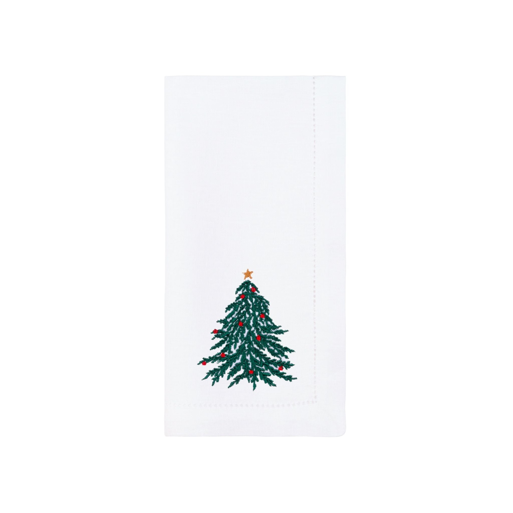 Mafra linen with christmas tree and wreath embroidery - Torres Novas